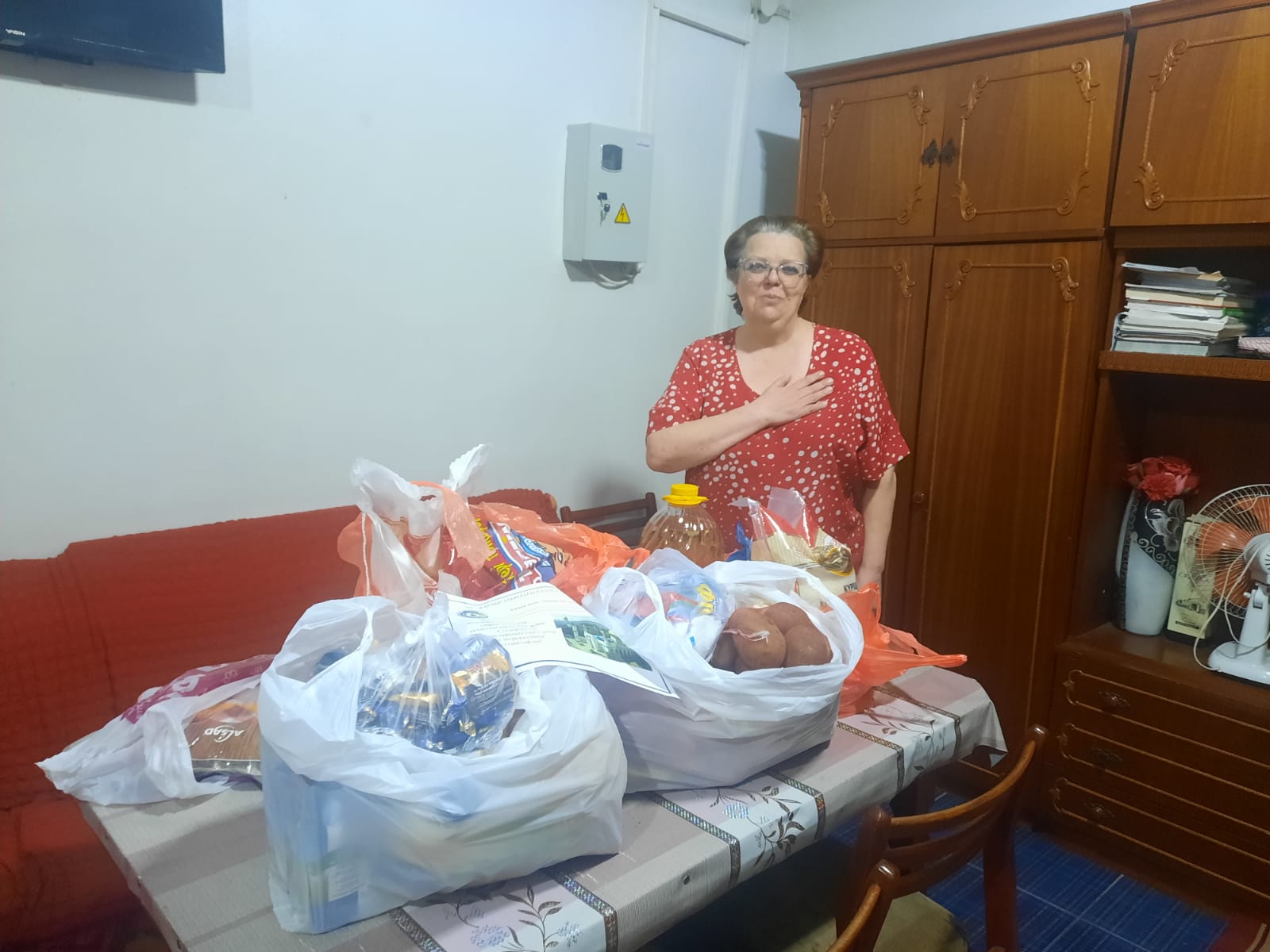 Гуманитарная помощь малоимущим семьям города Алматы